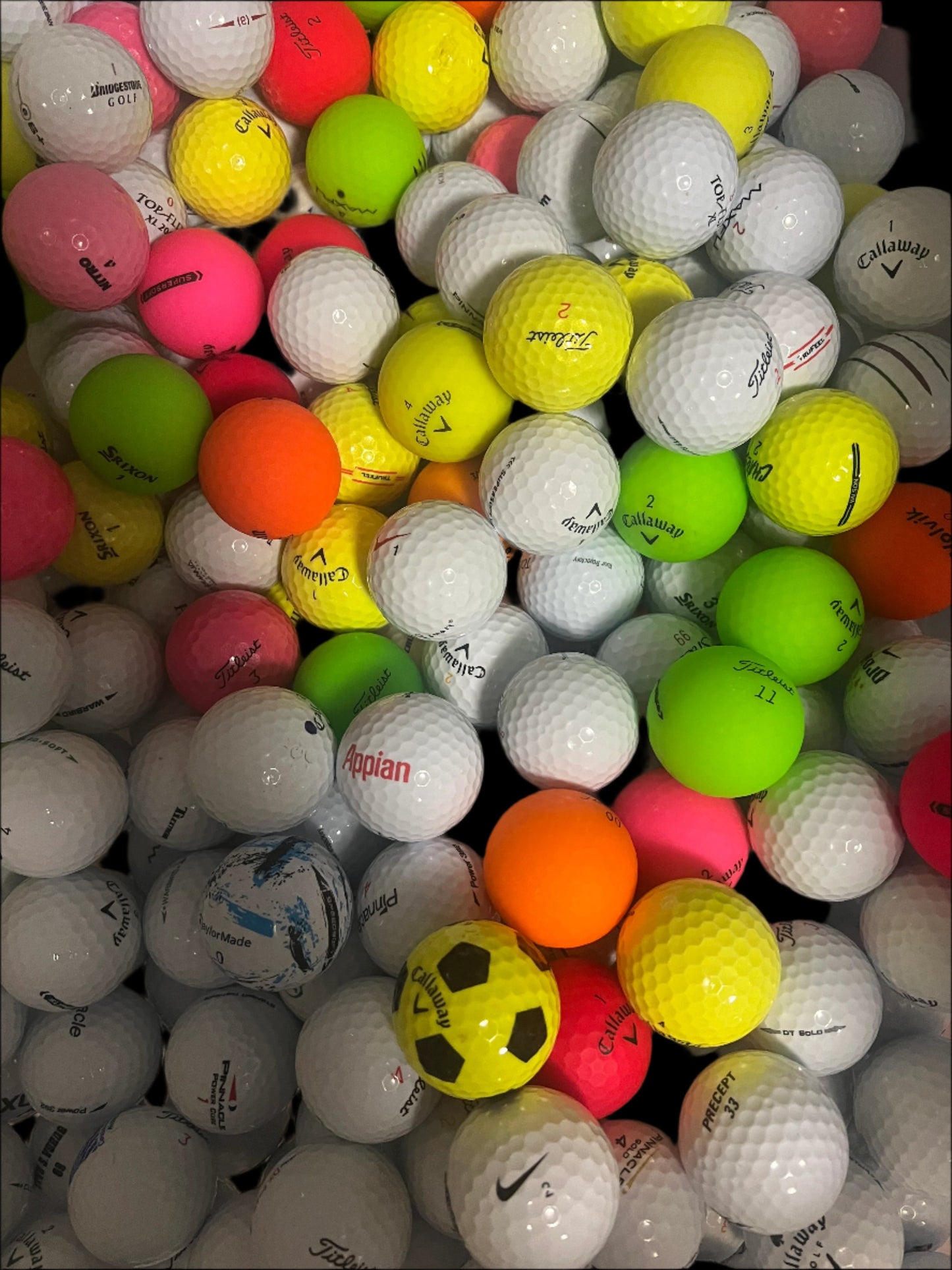 Tier 2 balls - Minty condition - 1 Dozen (12 balls)